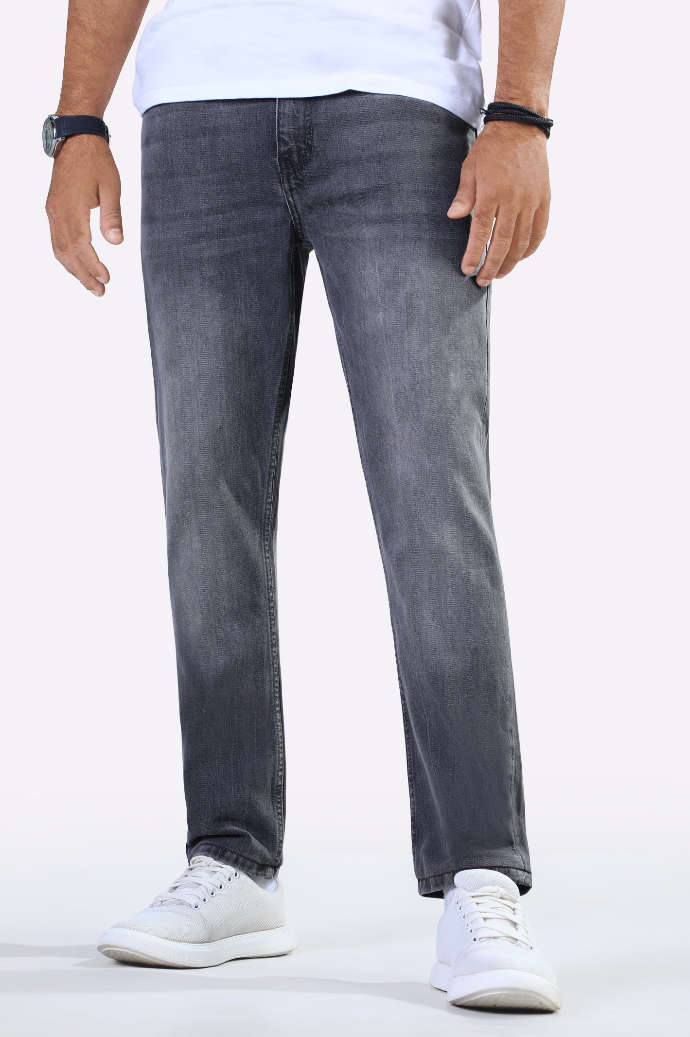Grey Slim Fit Jeans - Diners