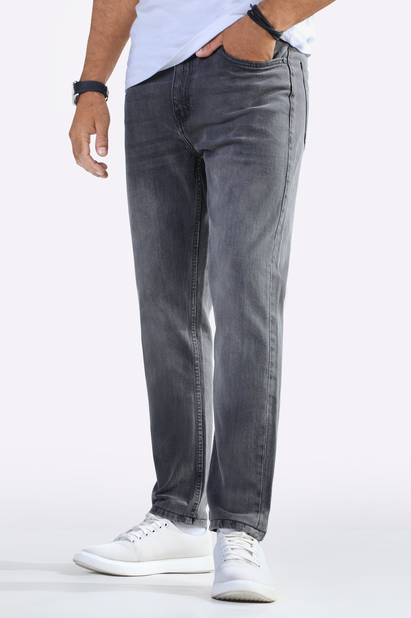 Grey Slim Fit Jeans - Diners