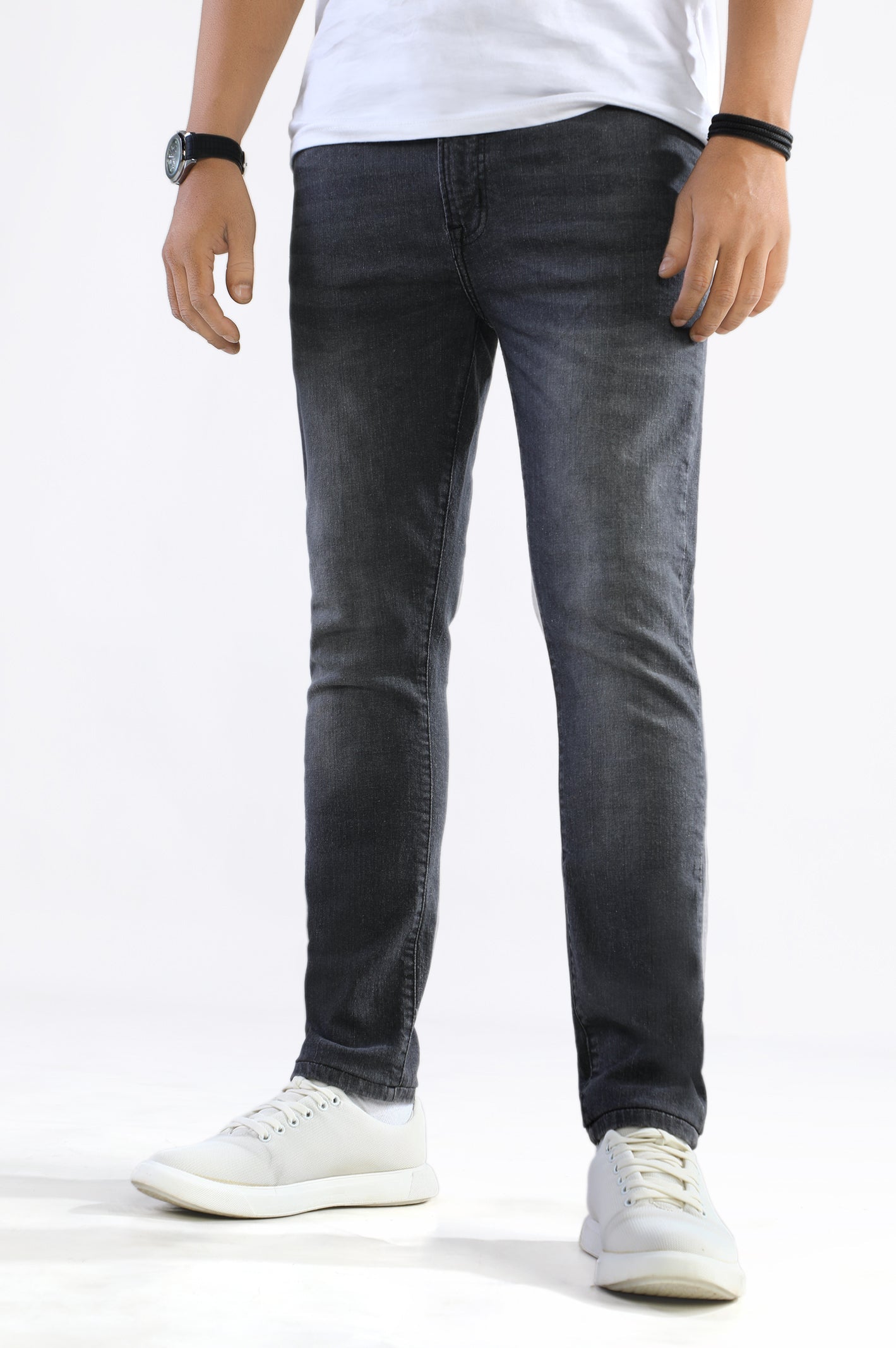 Dark Grey Slim Fit Jeans - Diners