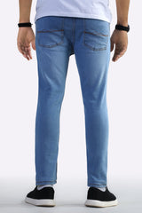 Light Blue Slim Fit Jeans From Diners