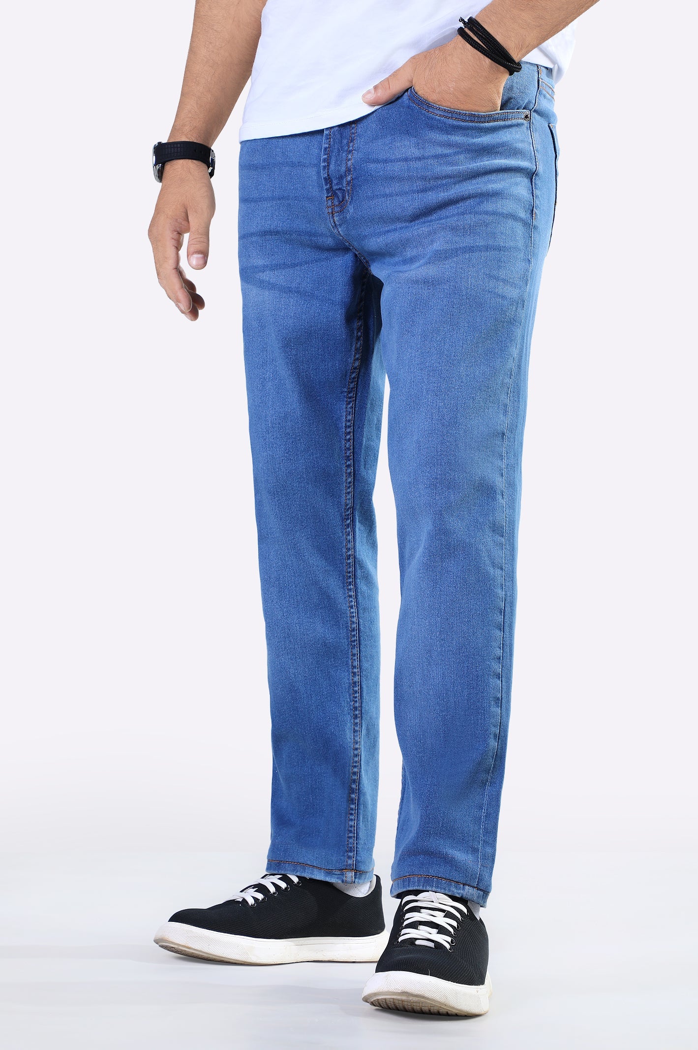 Blue Smart Fit Jeans From Diners