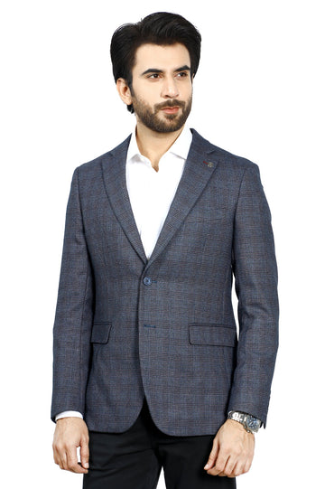 Mens Blazer SKU: CA3985-BLUE - Diners