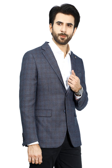 Mens Blazer SKU: CA3985-BLUE - Diners