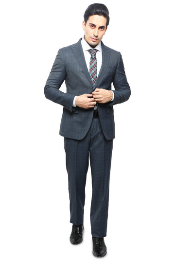 Diner's 2 Pcs Suit in Grey SKU: DA1139-GREY - Diners
