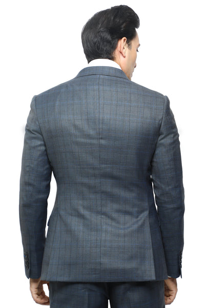 Diner's 2 Pcs Suit in Grey SKU: DA1139-GREY - Diners