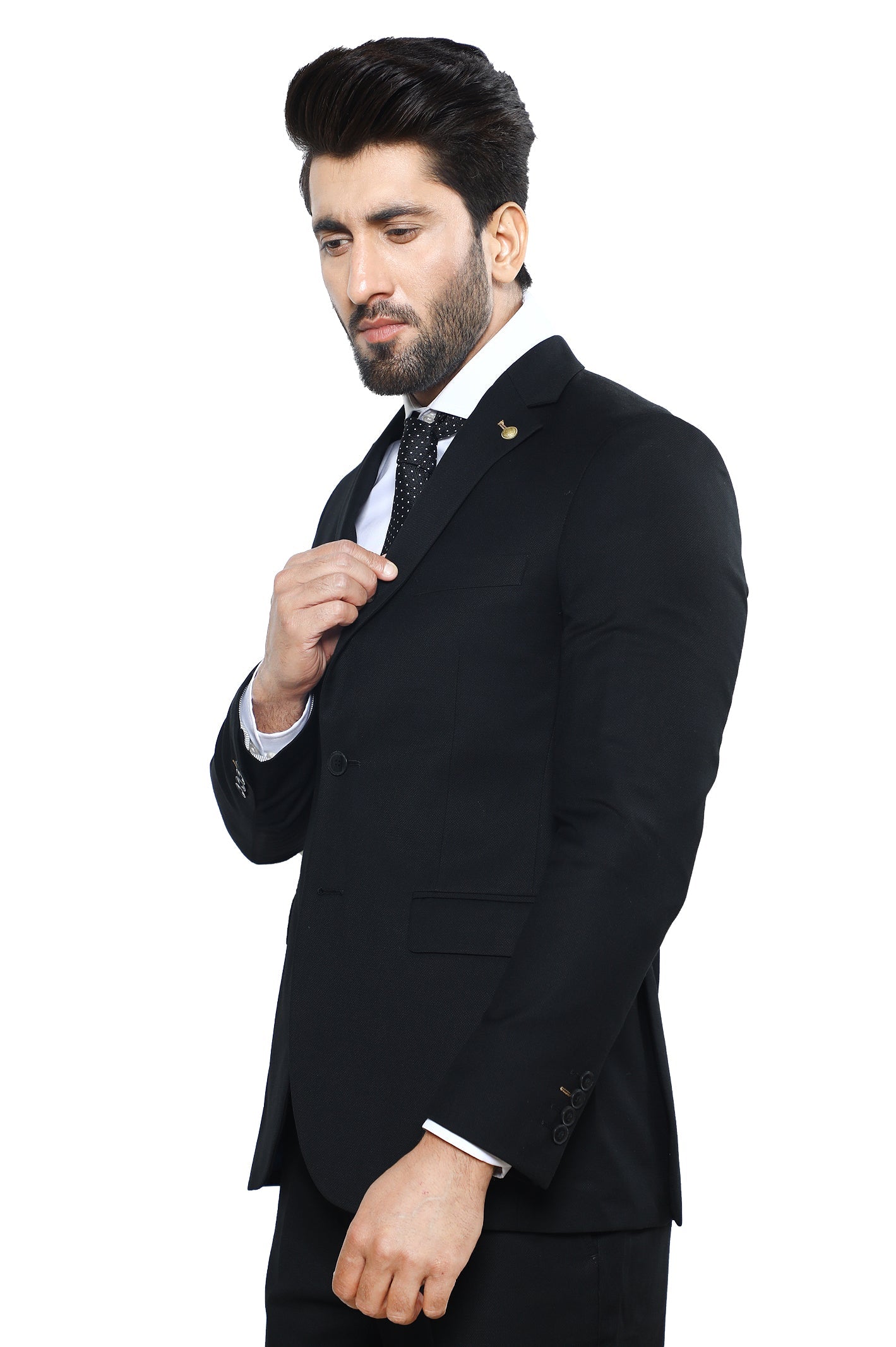 Diner's 2 Pcs Suit for men SKU: DA1171-BLACK - Diners