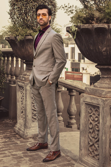 Diner's 2 Pcs Suit in L-Brown SKU: DA999 - Diners