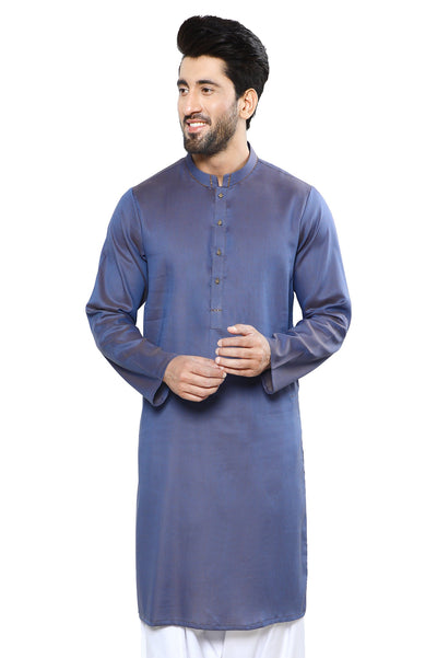 Men's Kurta in Fawn SKU: EA3026-FAWN - Diners