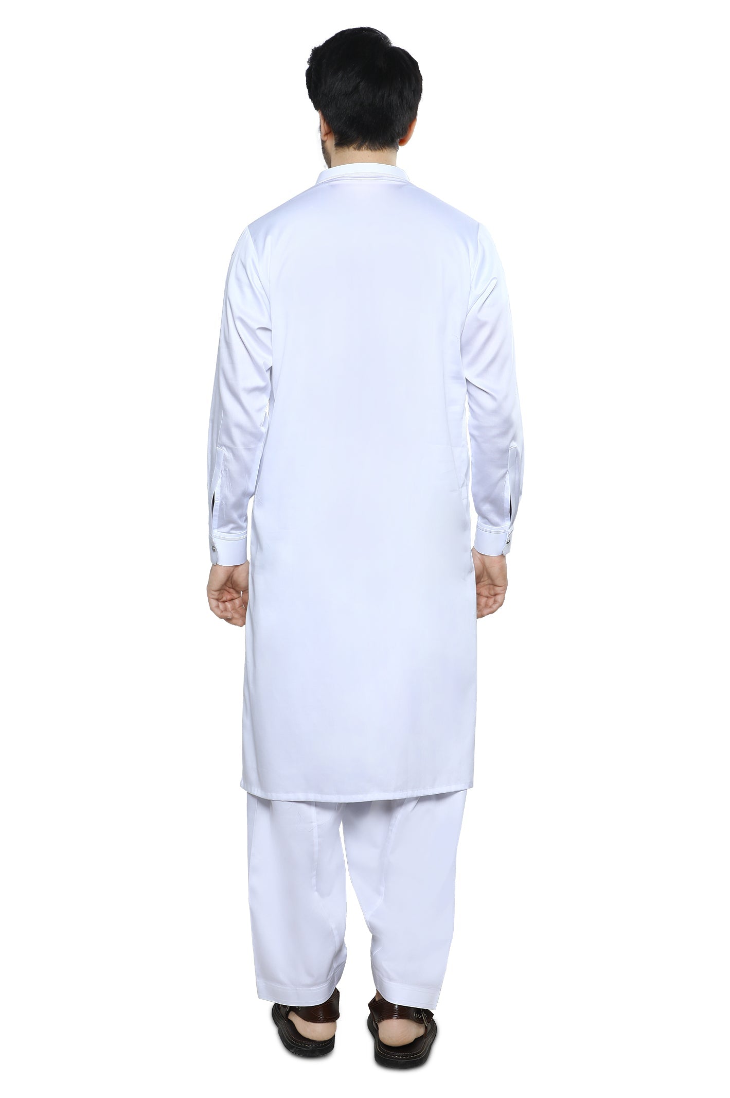 Formal Shalwar Suit for Men SKU: EG2995-WHITE - Diners