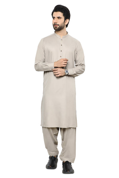 Formal Shalwar Suit for Men SKU: EG3052-BEIDGE - Diners