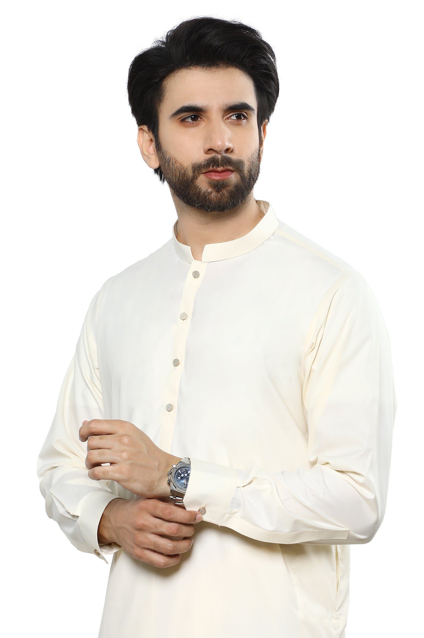 Formal Shalwar Suit for Men SKU: EG3052-CREAM - Diners