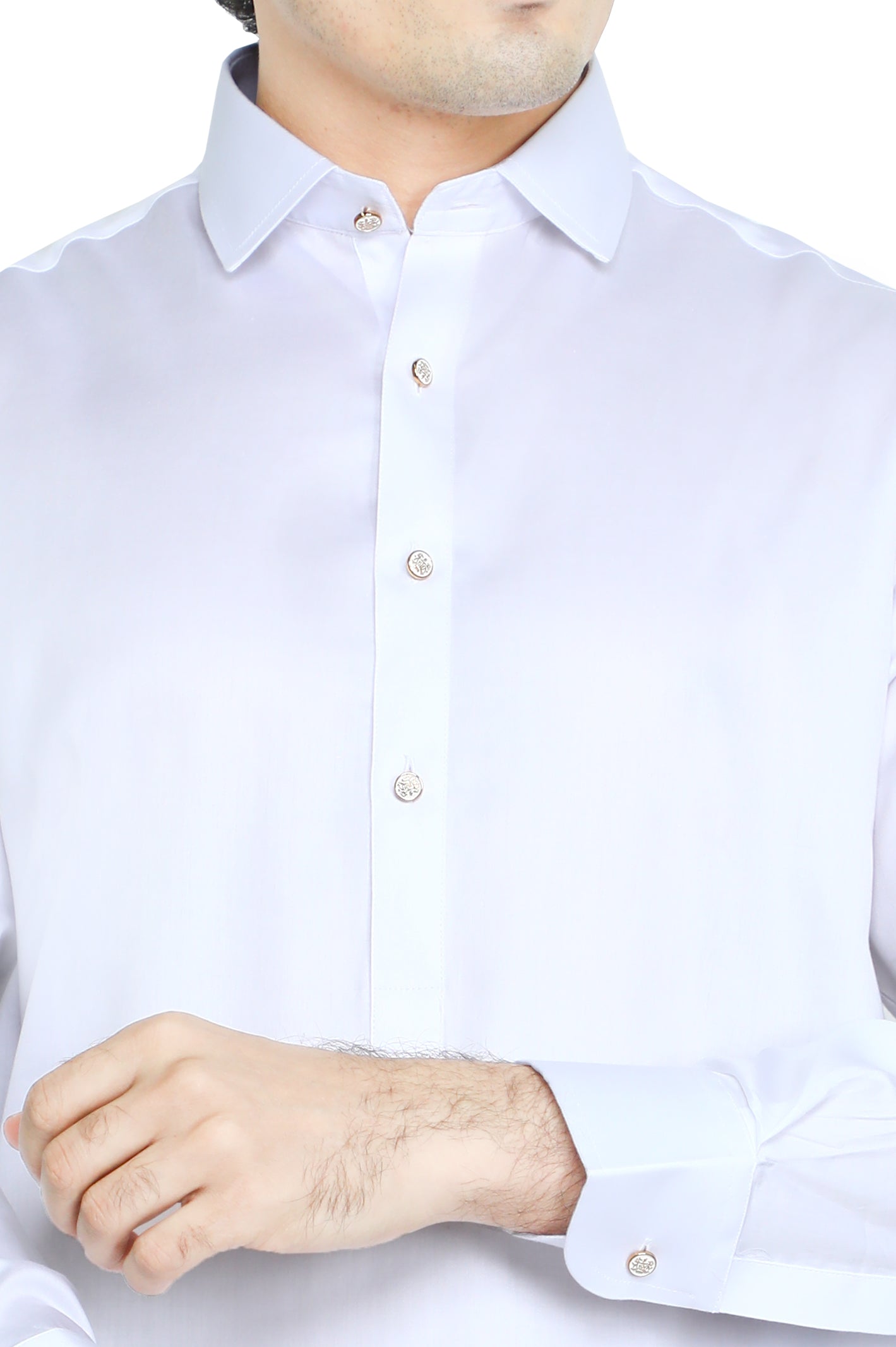 Formal Shalwar Suit for Men SKU: EG2885-WHITE - Diners