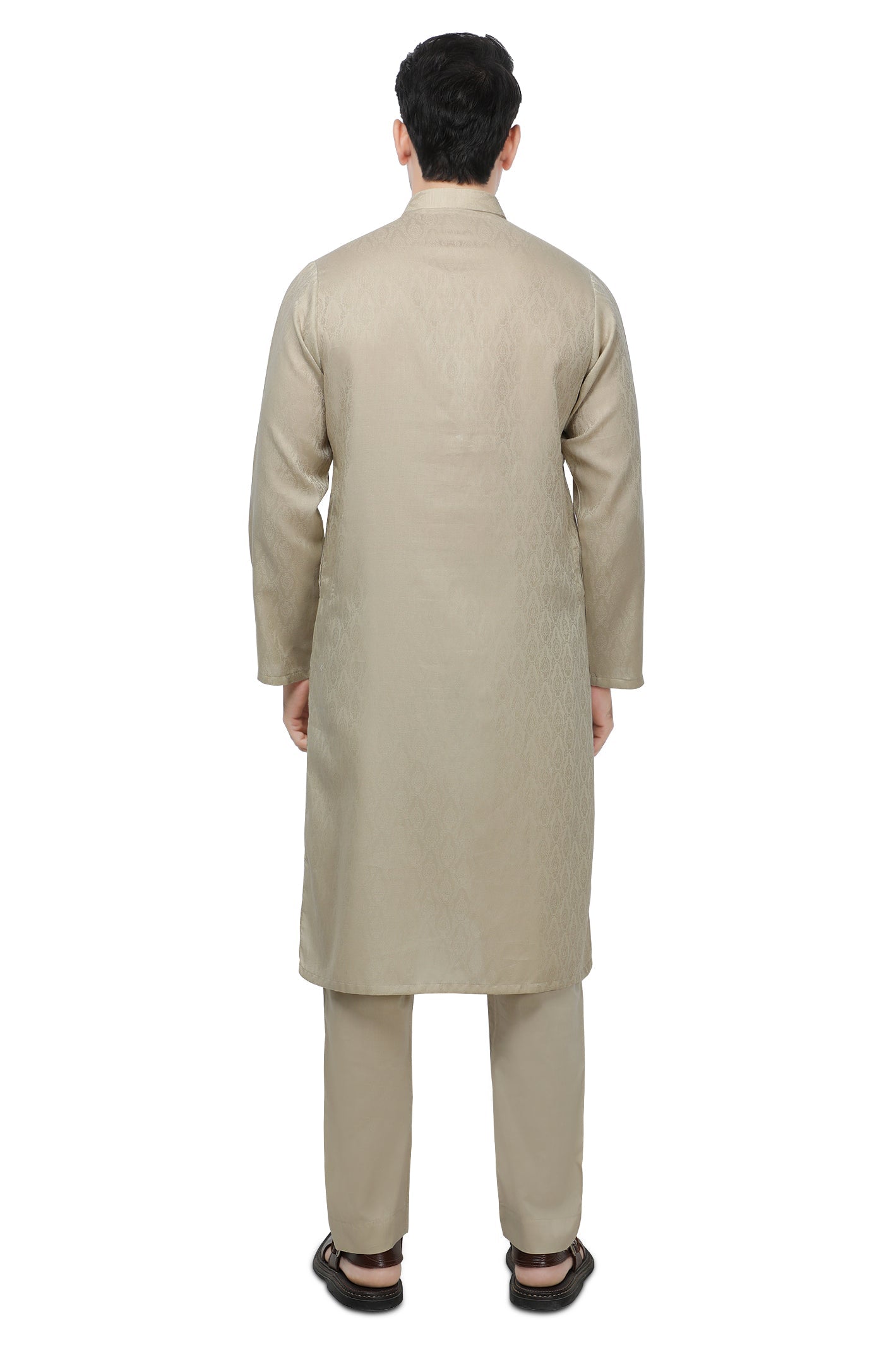 Formal Shalwar Suit for Men SKU: EG2942-BEIDGE - Diners