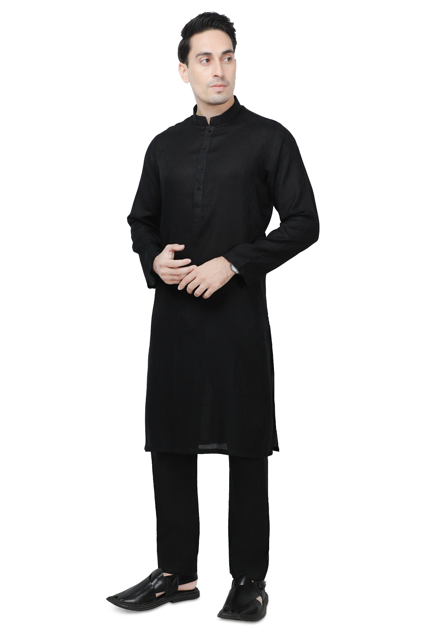 Formal Shalwar Suit for Men SKU: EG2942-BLACK - Diners