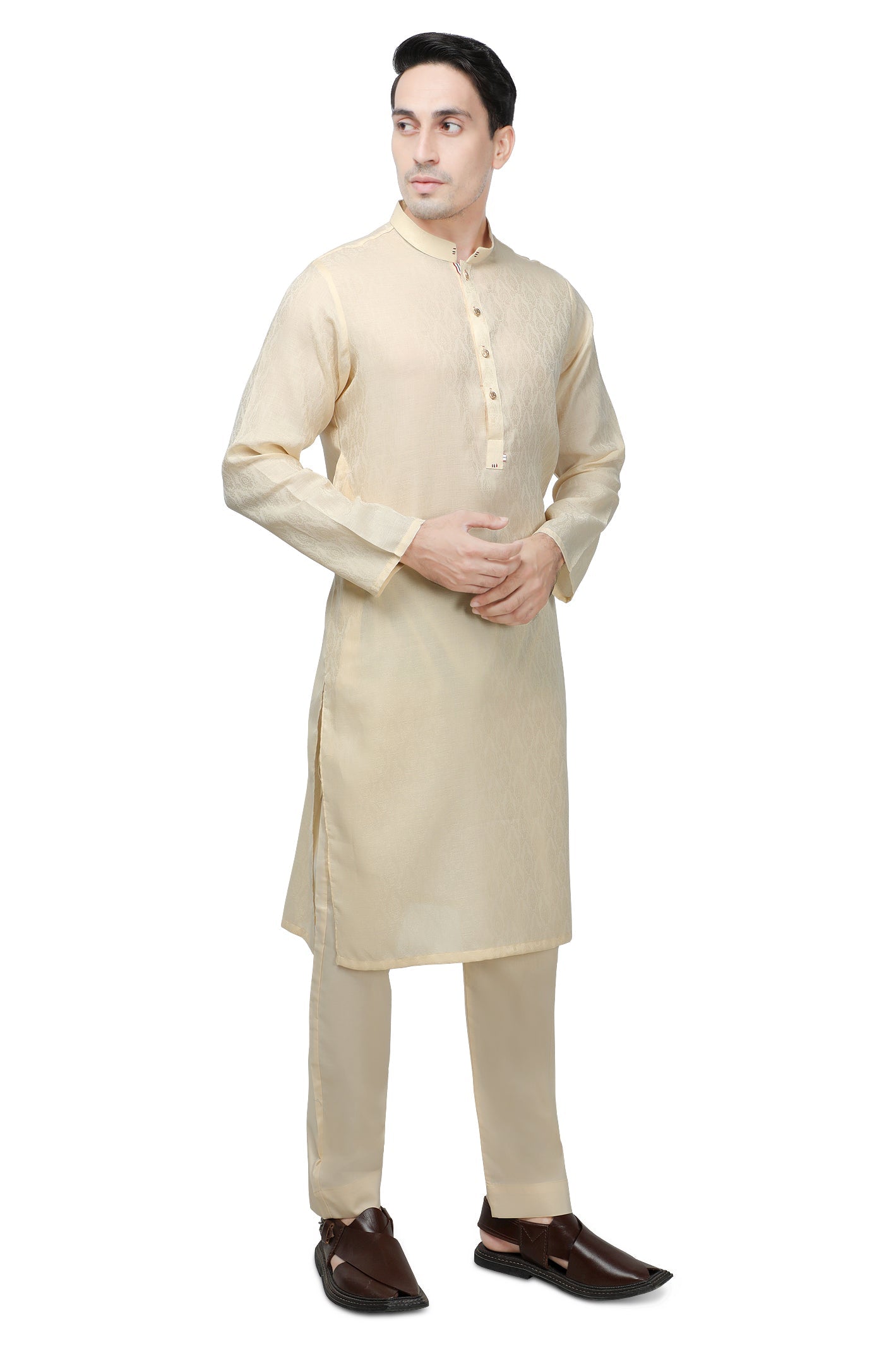 Formal Shalwar Suit for Men SKU: EG2942-FAWN - Diners