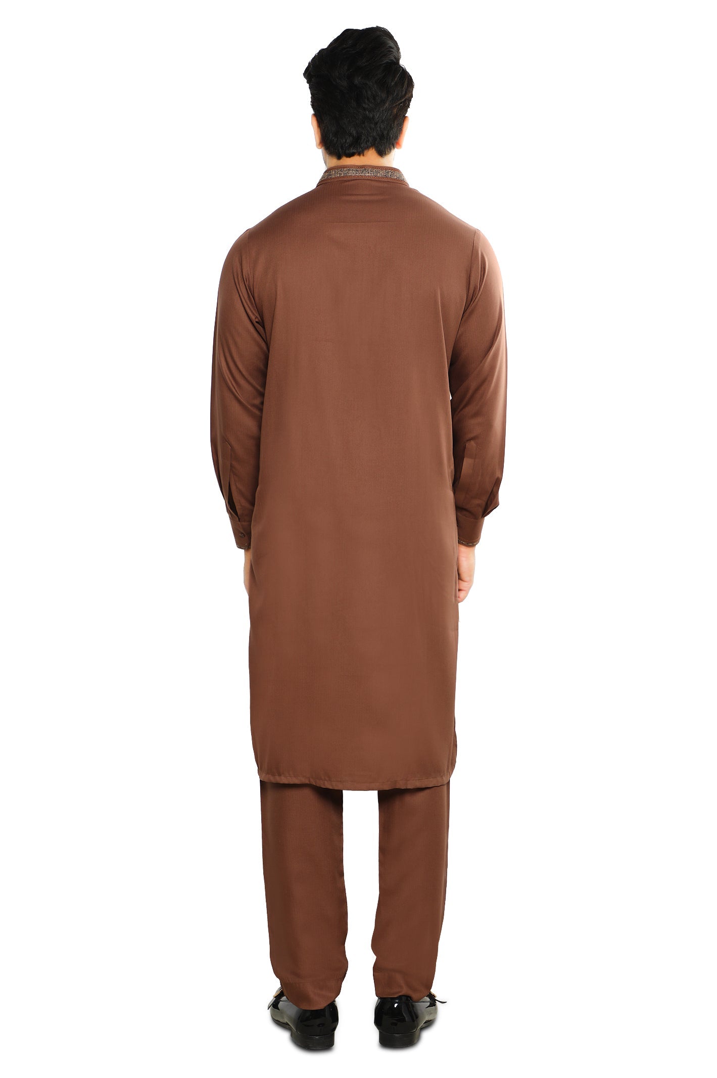 Formal Shalwar Suit for Men SKU: EG2944-RUST - Diners