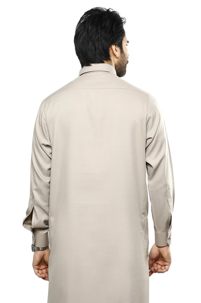 Formal Shalwar Suit for Men SKU: EG2959-BEIDGE - Diners