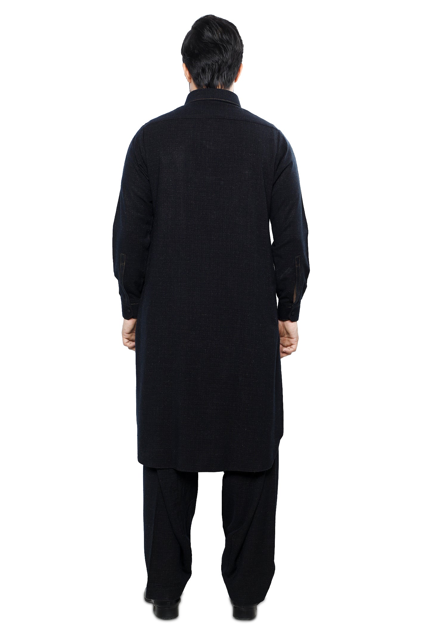 Formal Shalwar Suit for Men SKU: EG2985-D-BROWN - Diners
