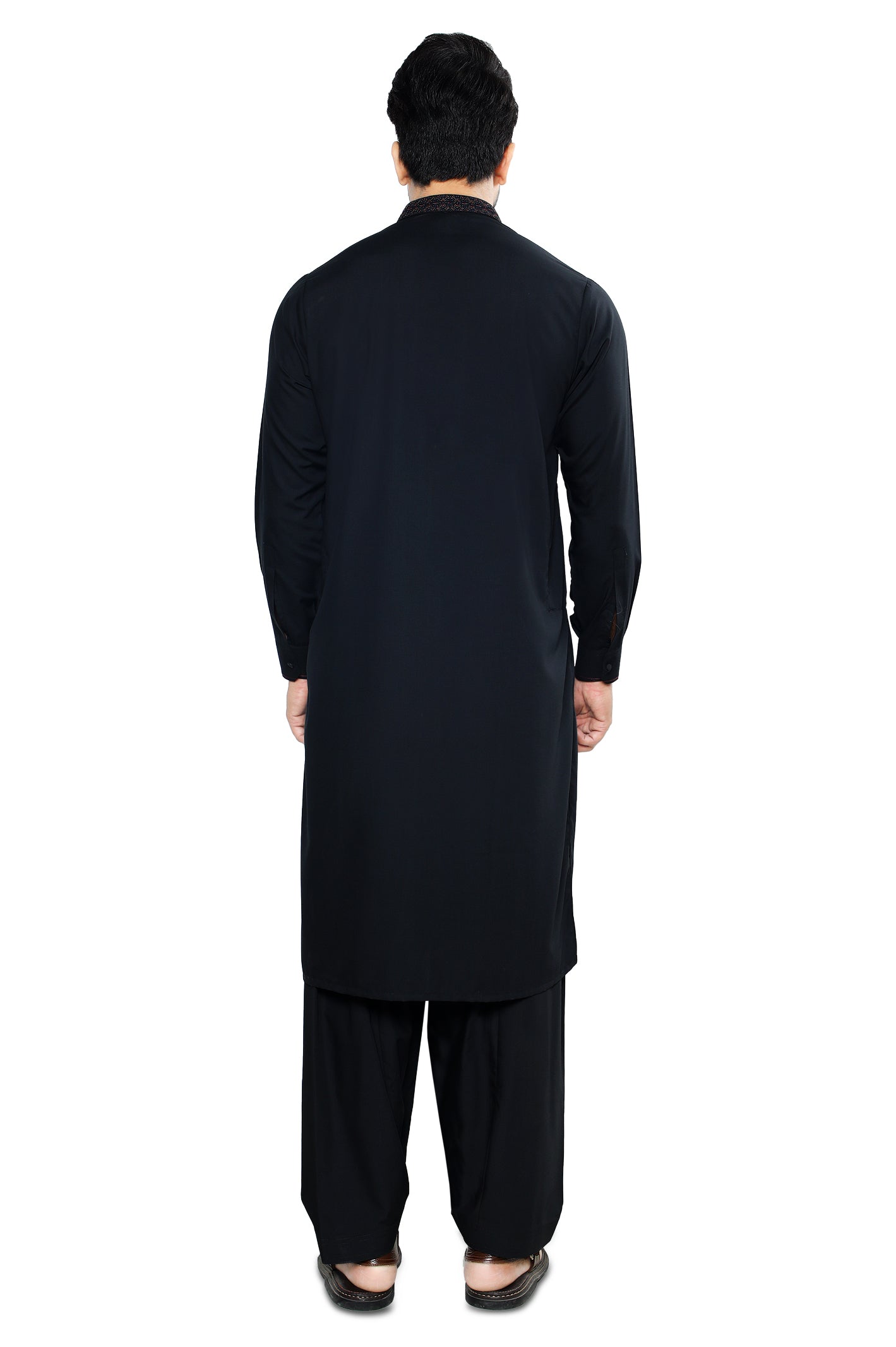 Formal Shalwar Suit for Men SKU: EG3011-BLACK - Diners