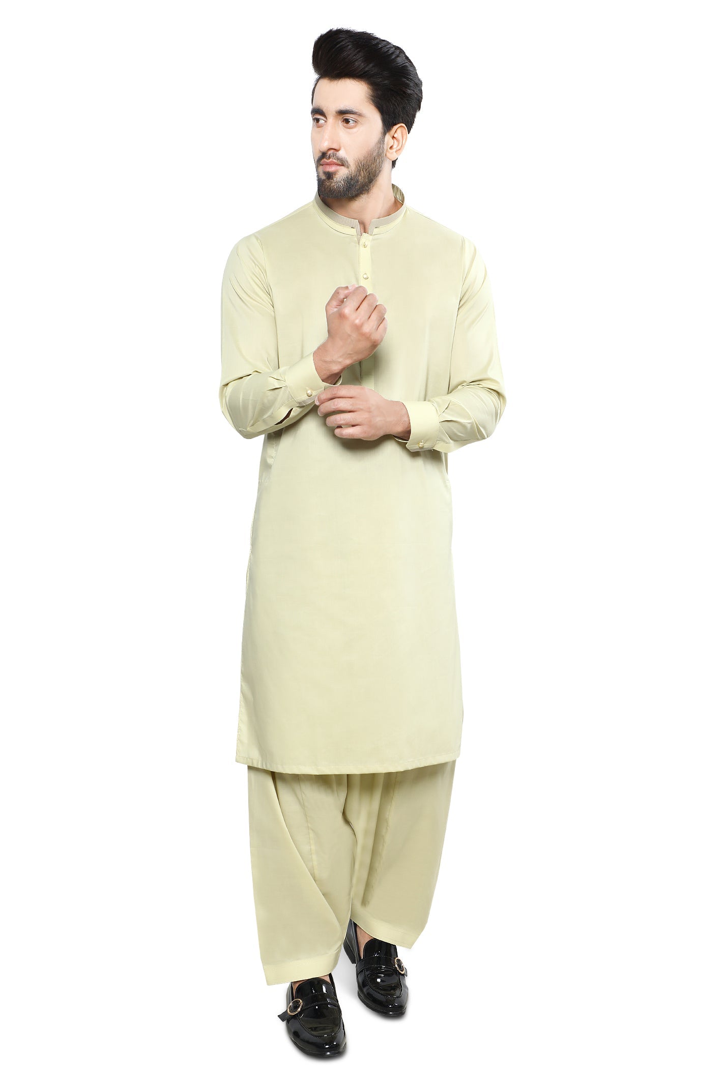 Formal Shalwar Suit for Men SKU: EG3020-FAWN - Diners