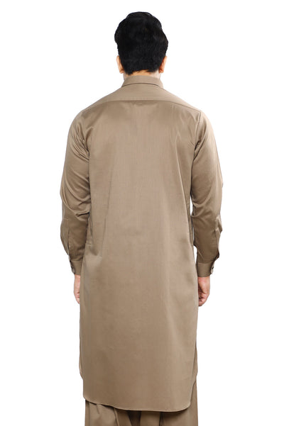 Formal Shalwar Suit for Men SKU: EG3022-BEIDGE - Diners