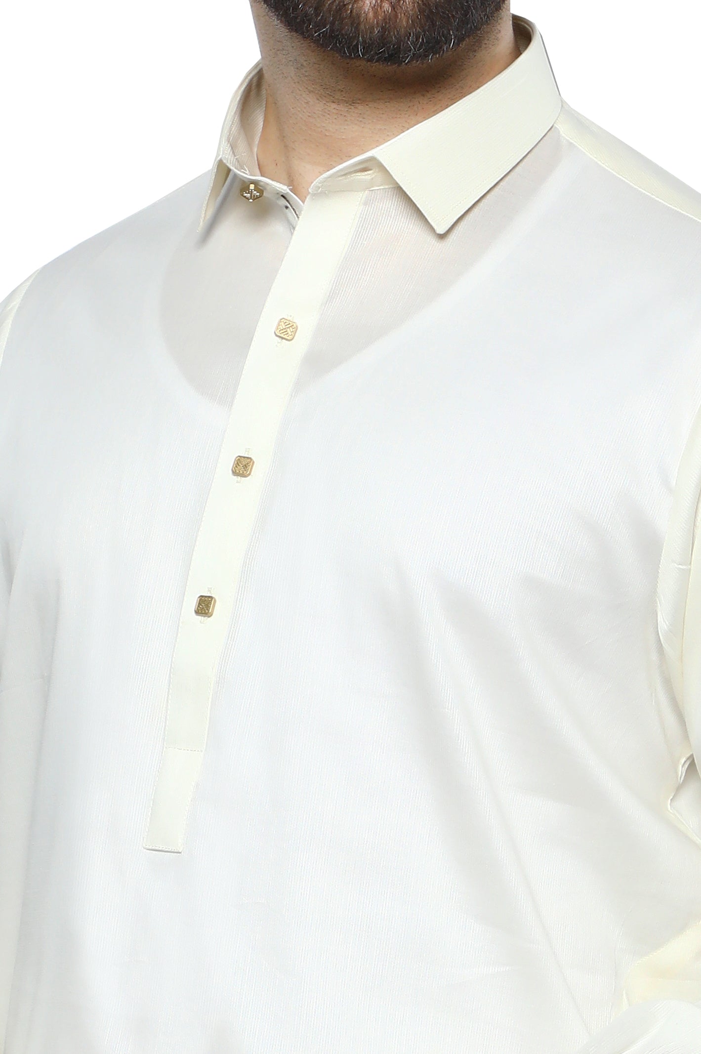 Formal Shalwar Suit for Men SKU: EG3022-CREAM - Diners