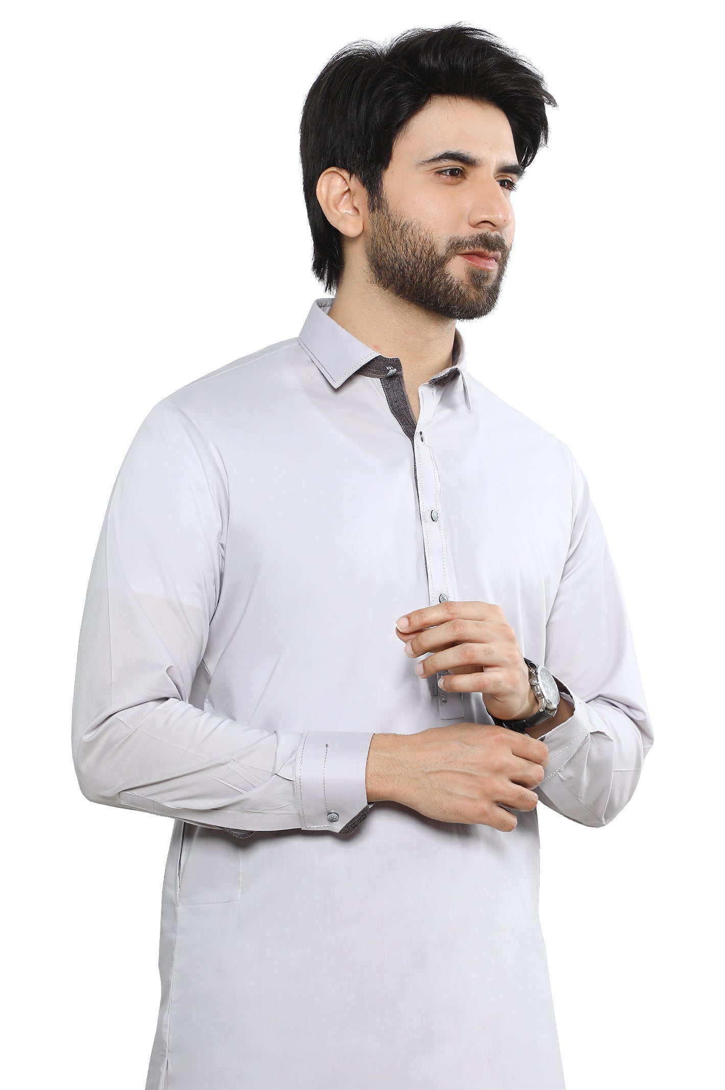 Formal Shalwar Suit for Men SKU: EG3047-GREY - Diners