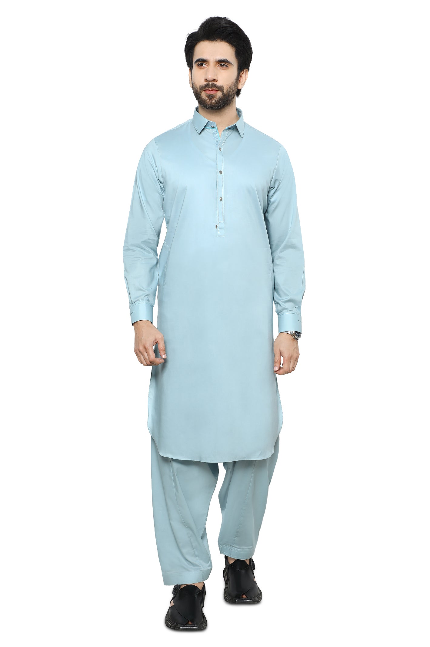 Formal Shalwar Suit for Men SKU: EG3047-TEAL - Diners
