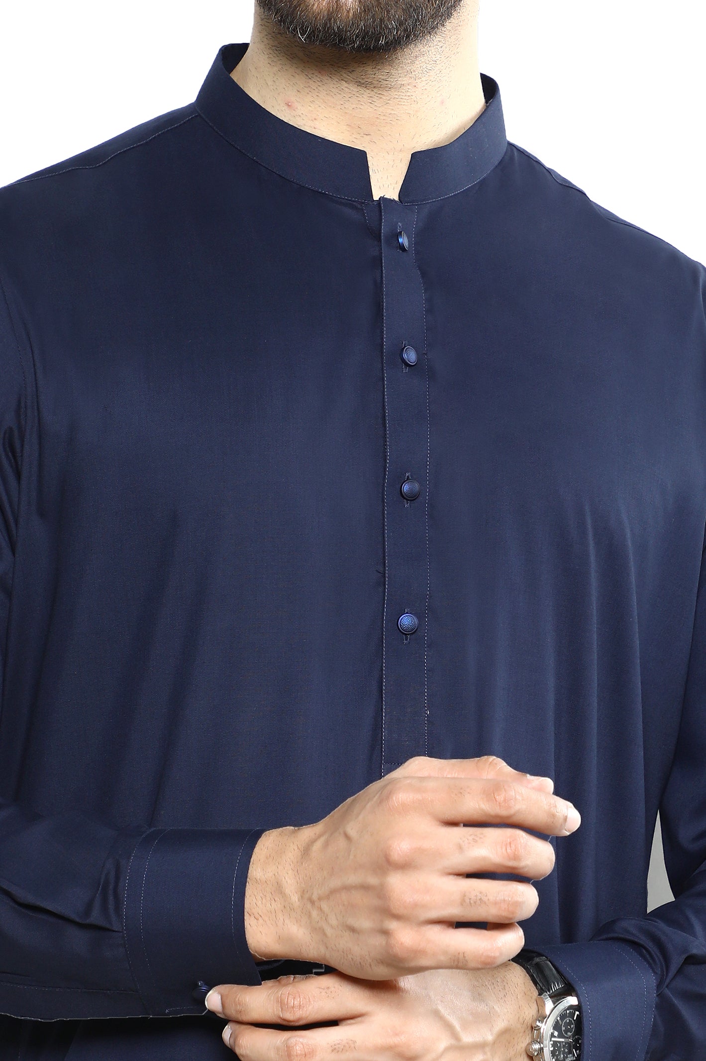 Formal Shalwar Suit for Men SKU: EG3052-N-BLUE - Diners