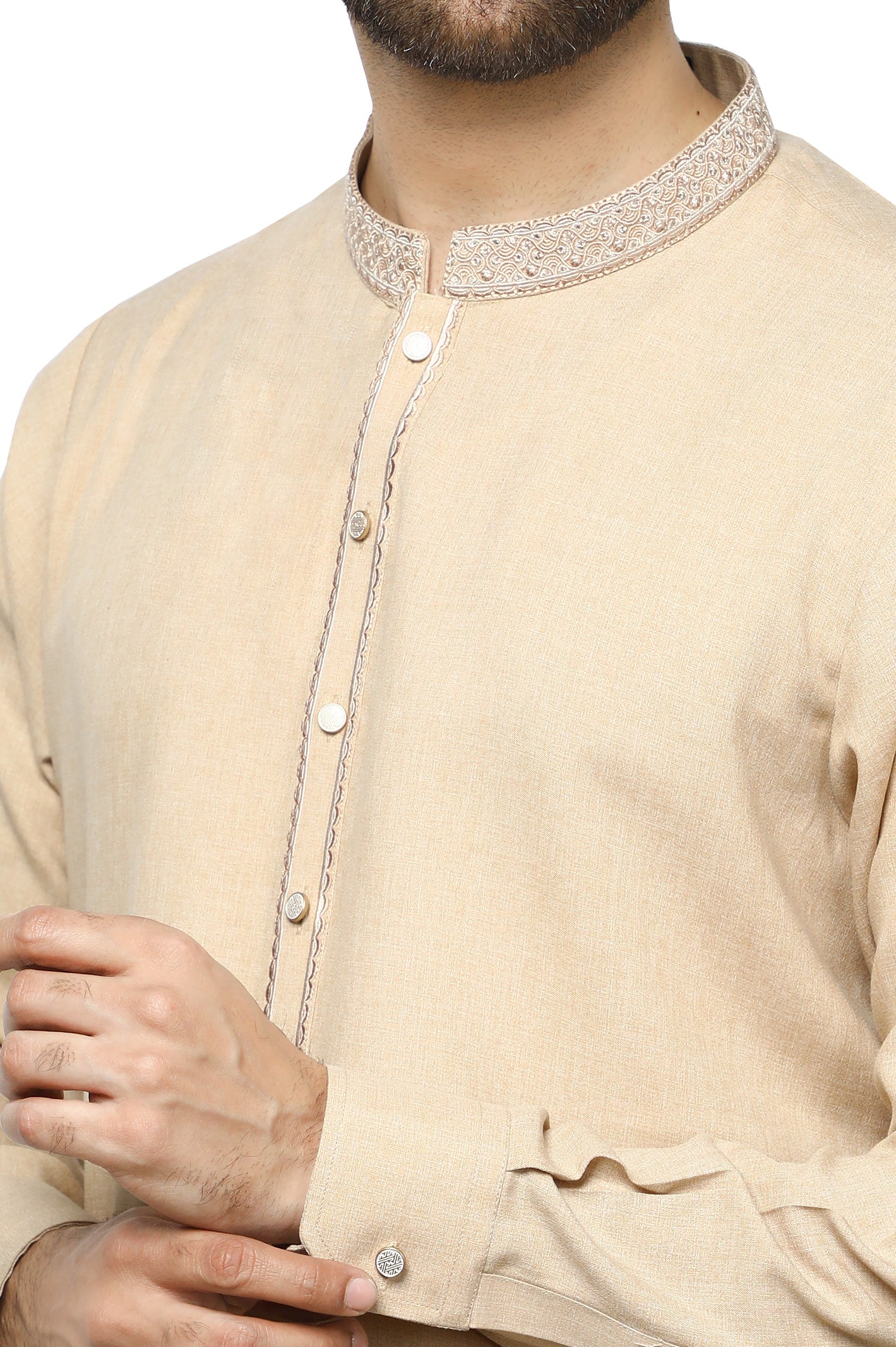 Formal Shalwar Suit for Men SKU: EG3067-FAWN - Diners