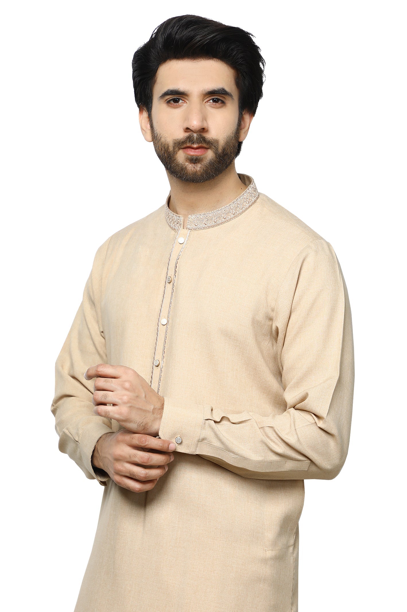 Formal Shalwar Suit for Men SKU: EG3067-FAWN - Diners