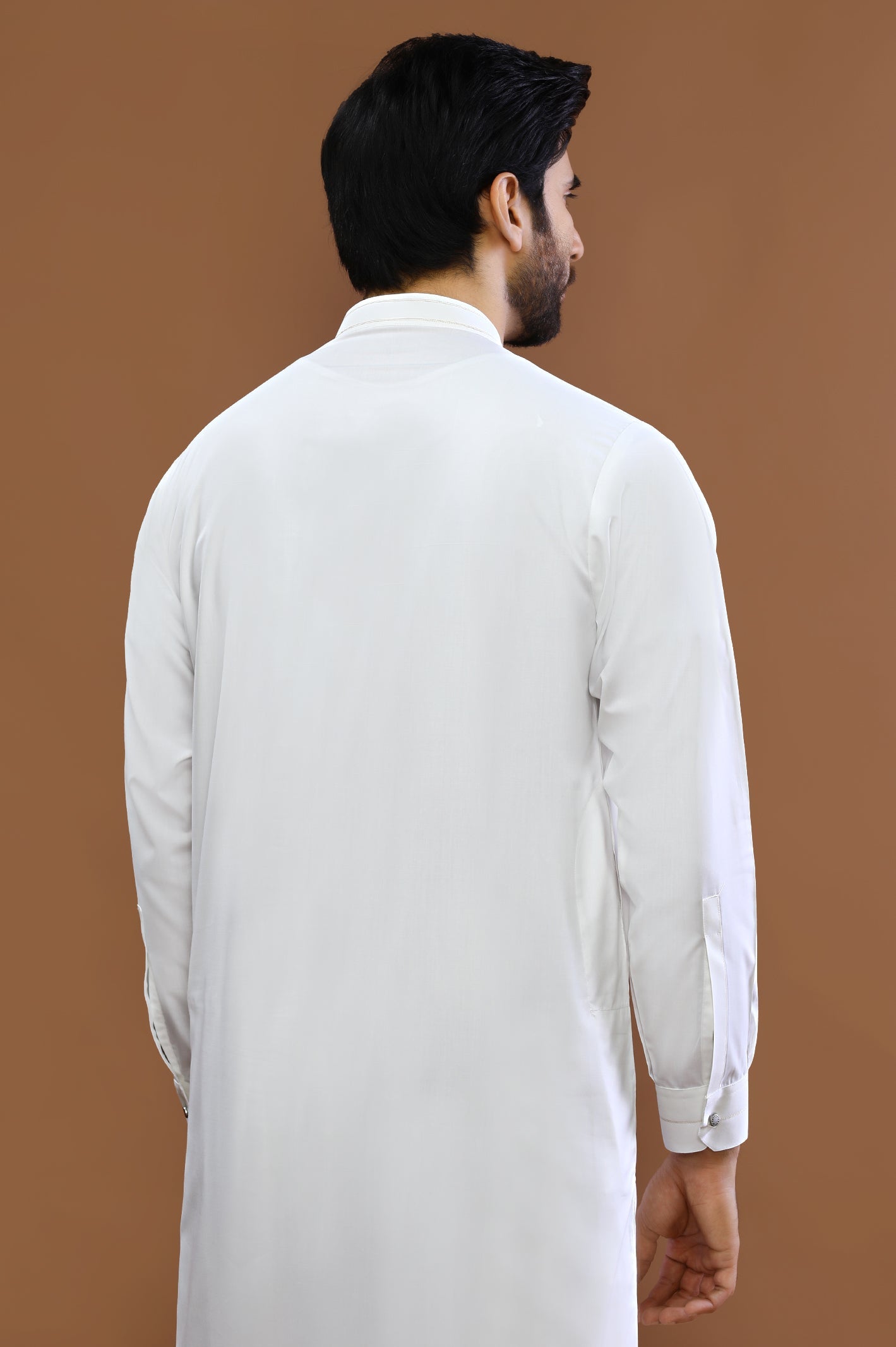 Off White Wash & Wear Shalwar Kameez - Diners