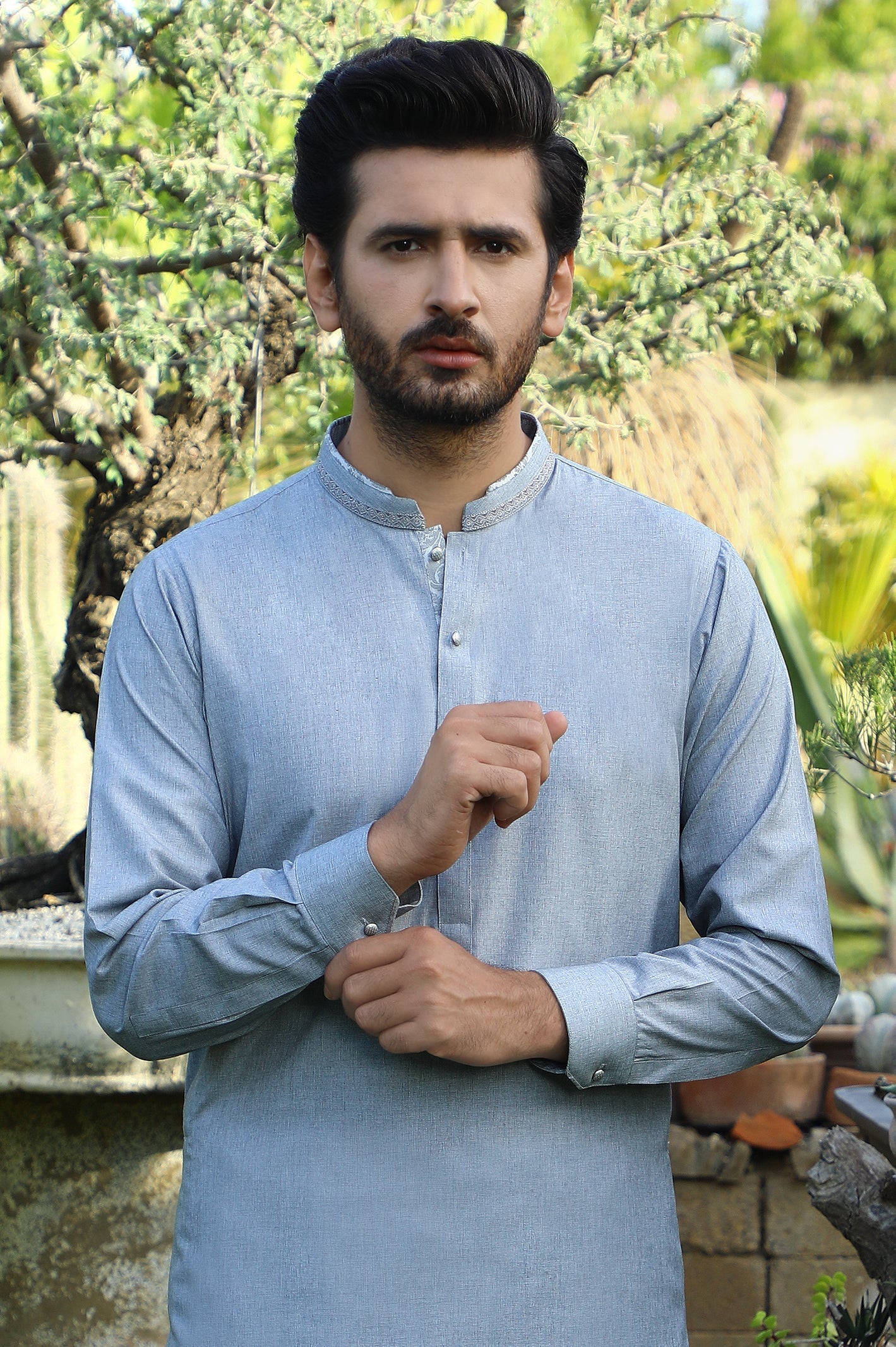 Grey Shalwar Kameez - Diners