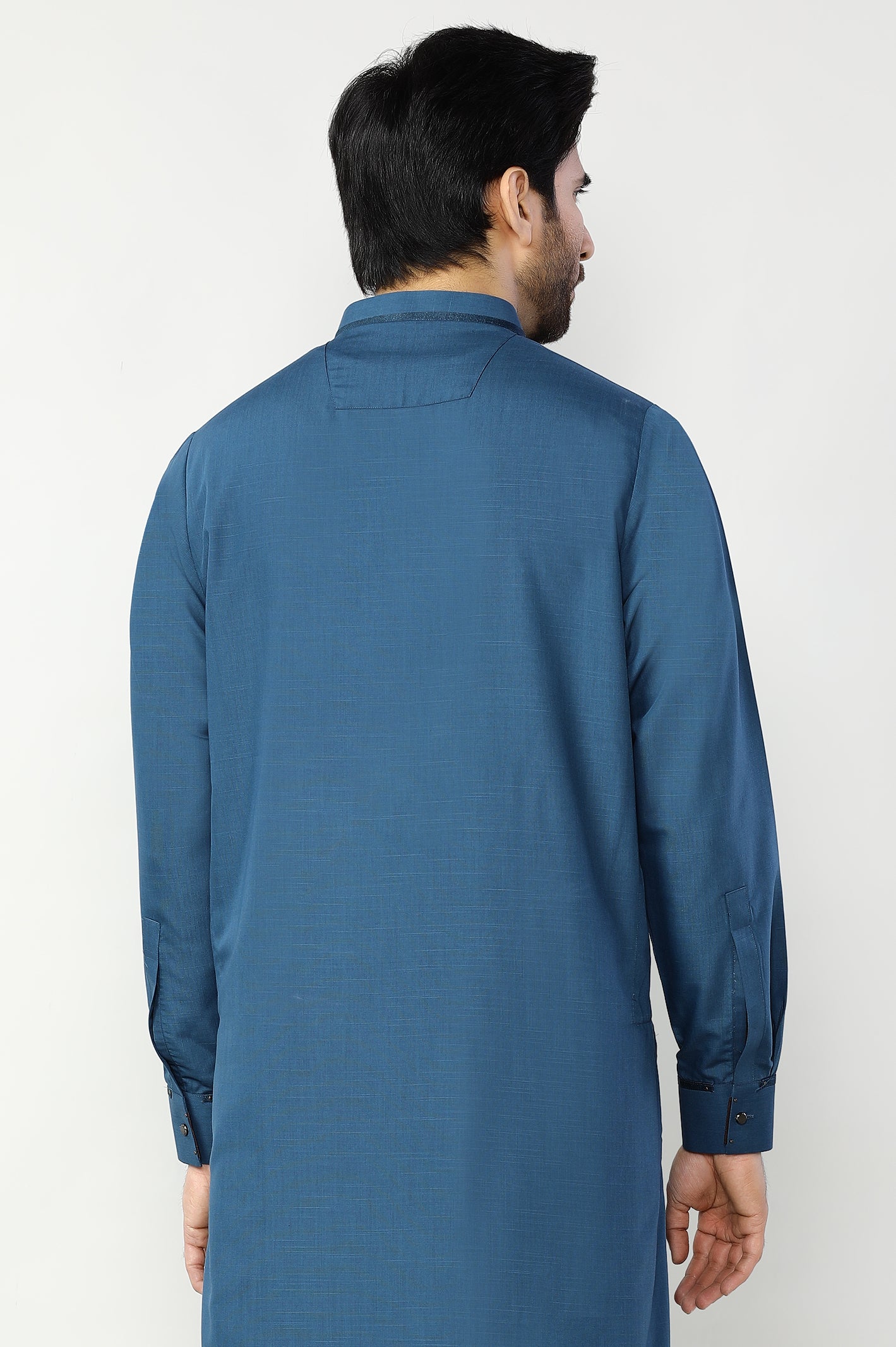 Blue Wash & Wear Shalwar Kameez - Diners