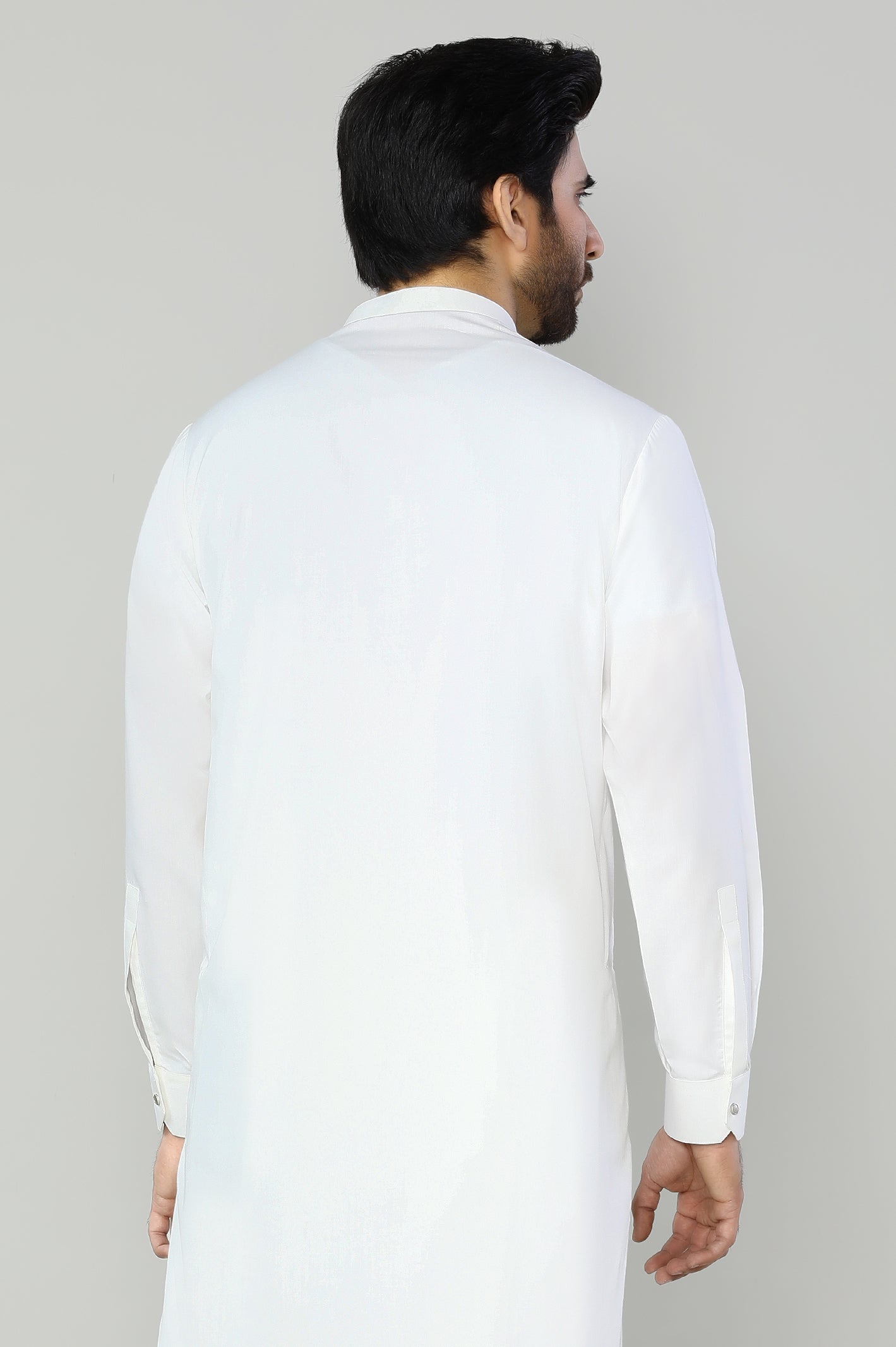 Offwhite Wash & Wear Shalwar Kameez - Diners