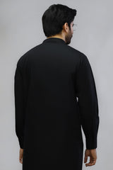 Black Wash & Wear Shalwar Kameez - Diners