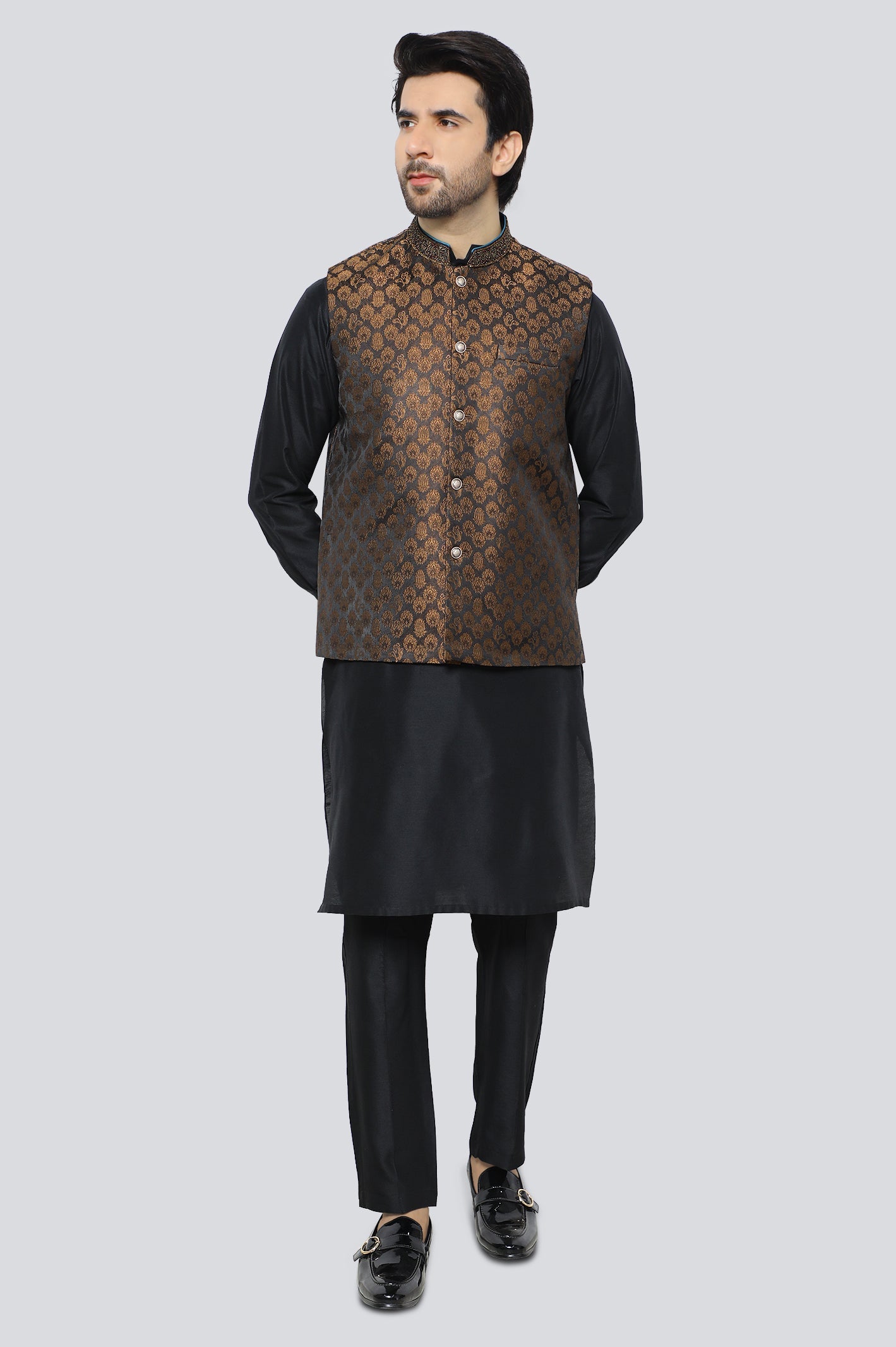 Formal Shalwar Suit & Waist coat for Men - Diners