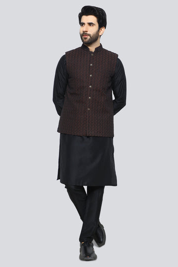 Formal Shalwar Suit & Waist coat for Men - Diners