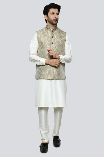 Formal Shalwar Suit & Waist coat for Men - Diners