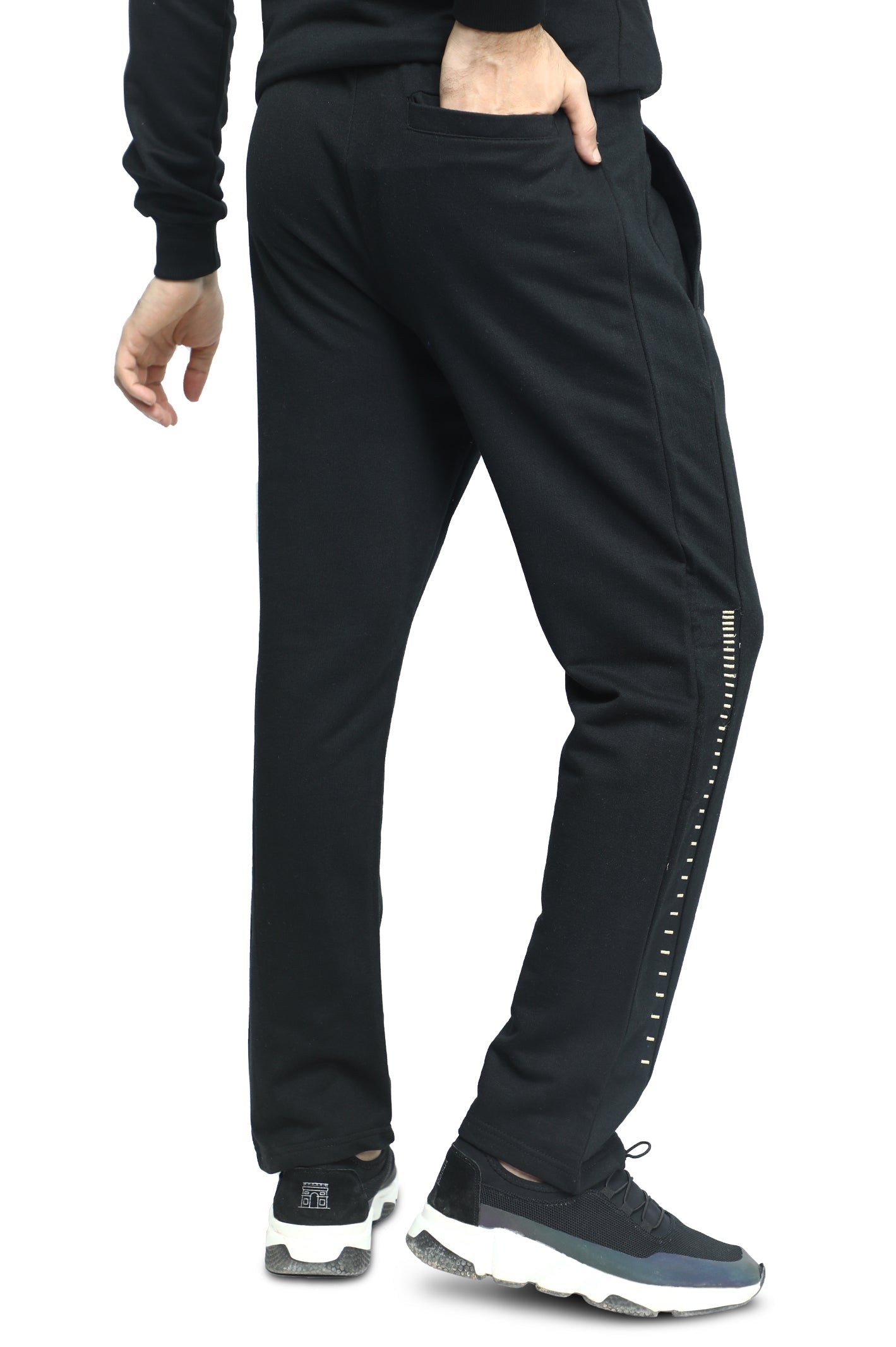 Diners Mens Sports Trouser SKU: FA933-BLACK - Diners