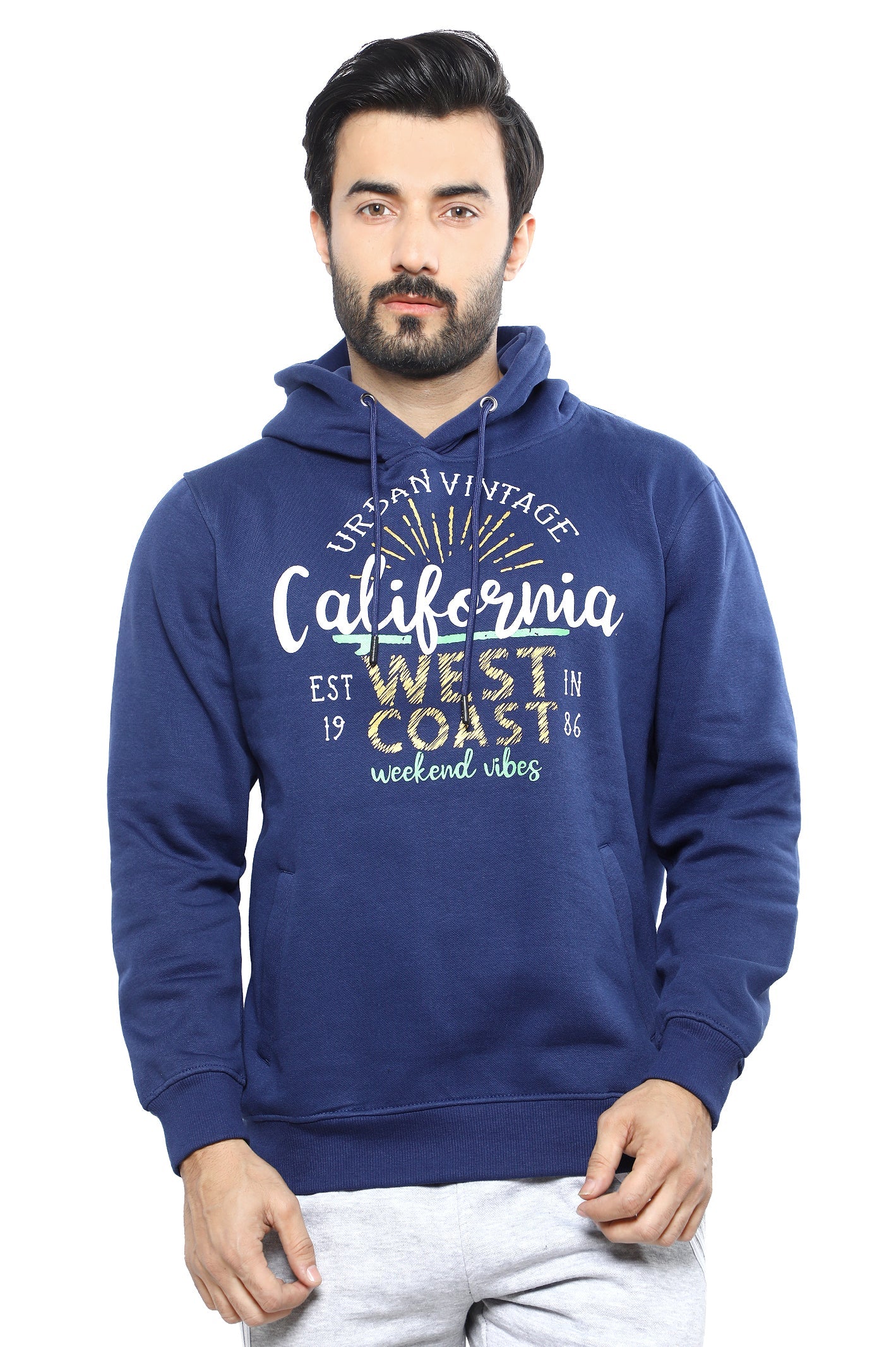 Diner's Men's Hoodie SKU: FA959-NAVY - Diners