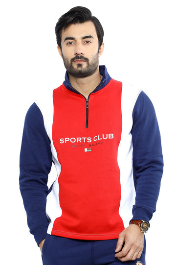 Diner's Men's Sweat Shirt SKU: FA977-RED - Diners