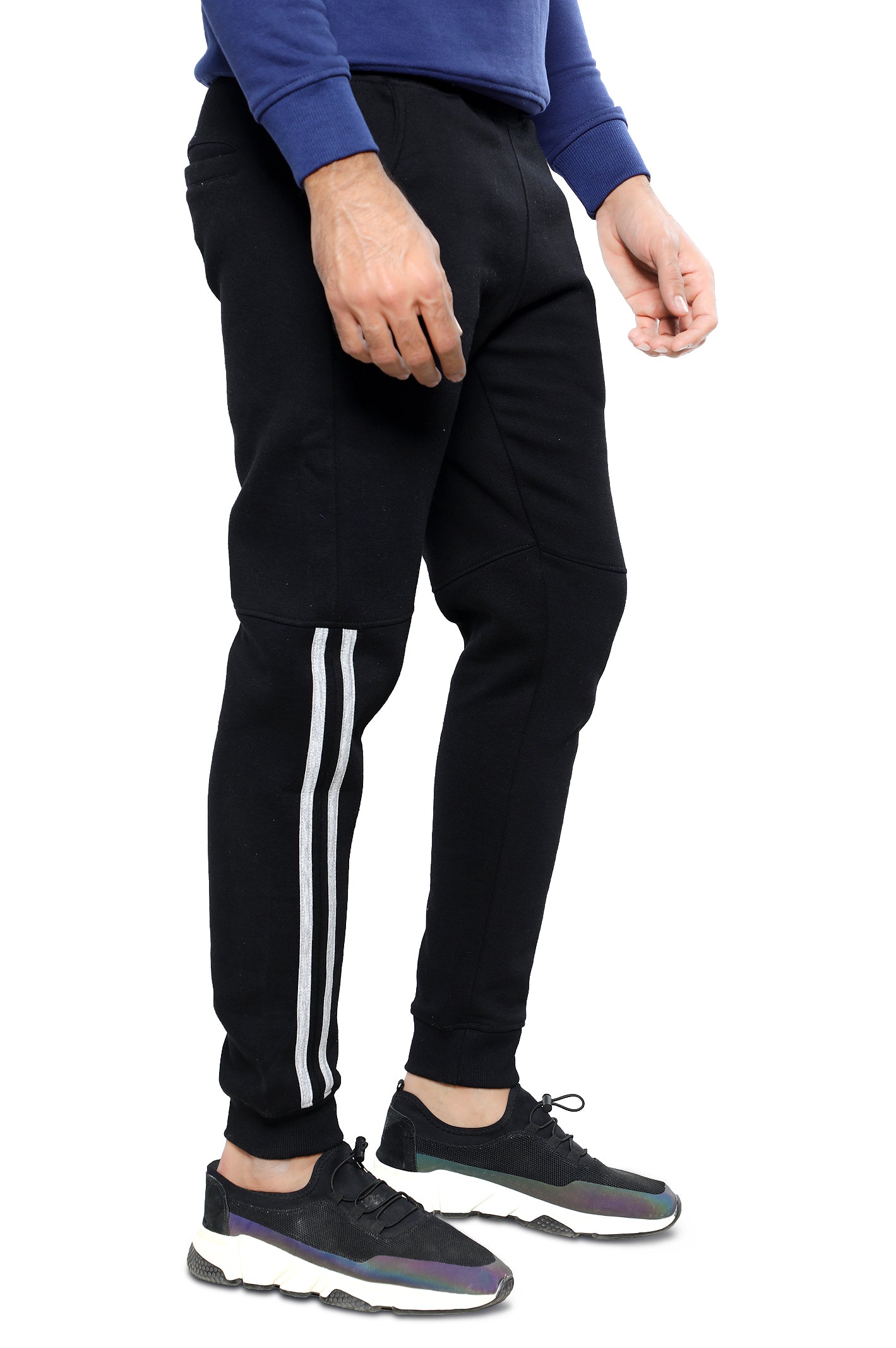 Diners Mens Sports Trouser SKU: FA995-BLACK - Diners