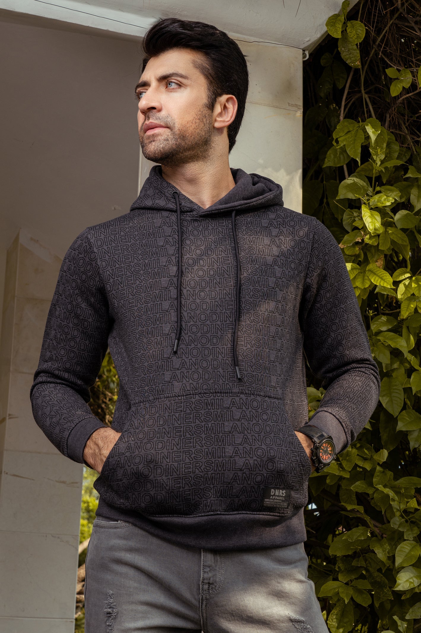 Men's Pullover Hoodie - Diners