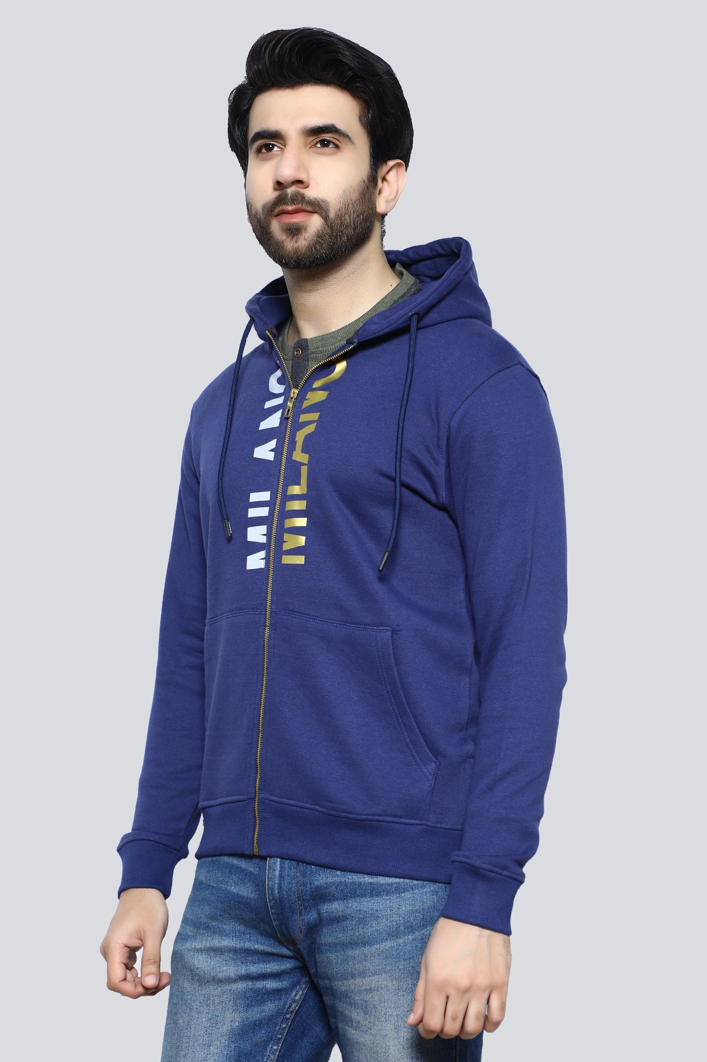 Men's Zipper Hoodie - Diners