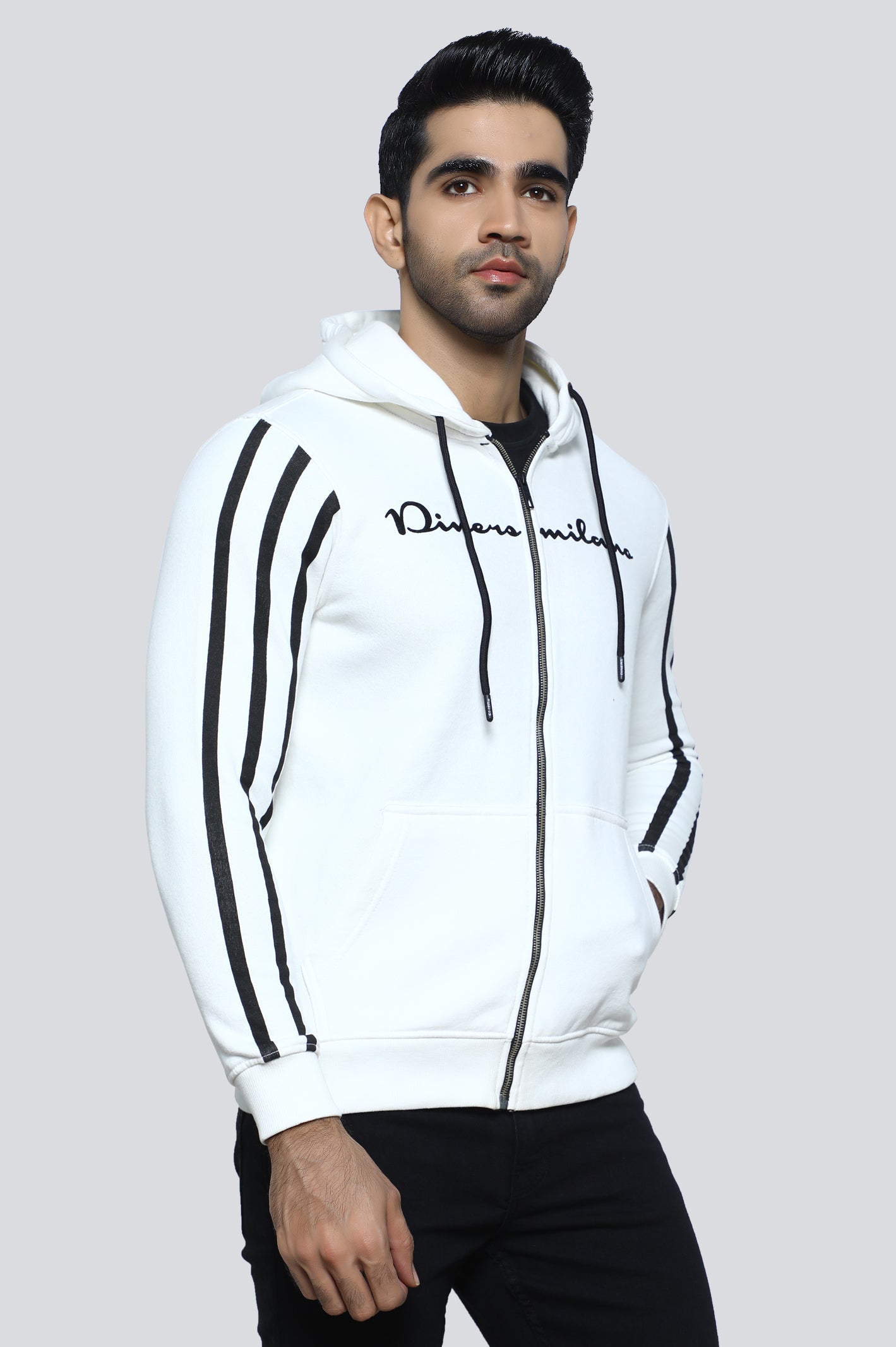 Men's Zipper Hoodie - Diners