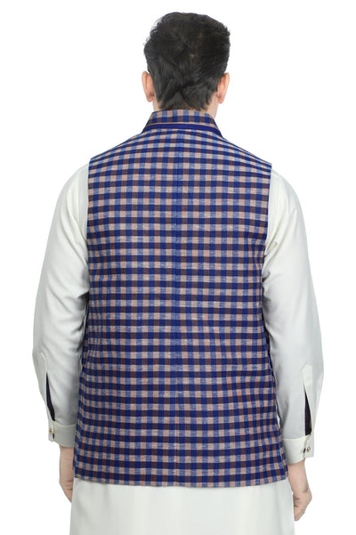 Waist coat For Men SKU: GA3136-ORANGE - Diners