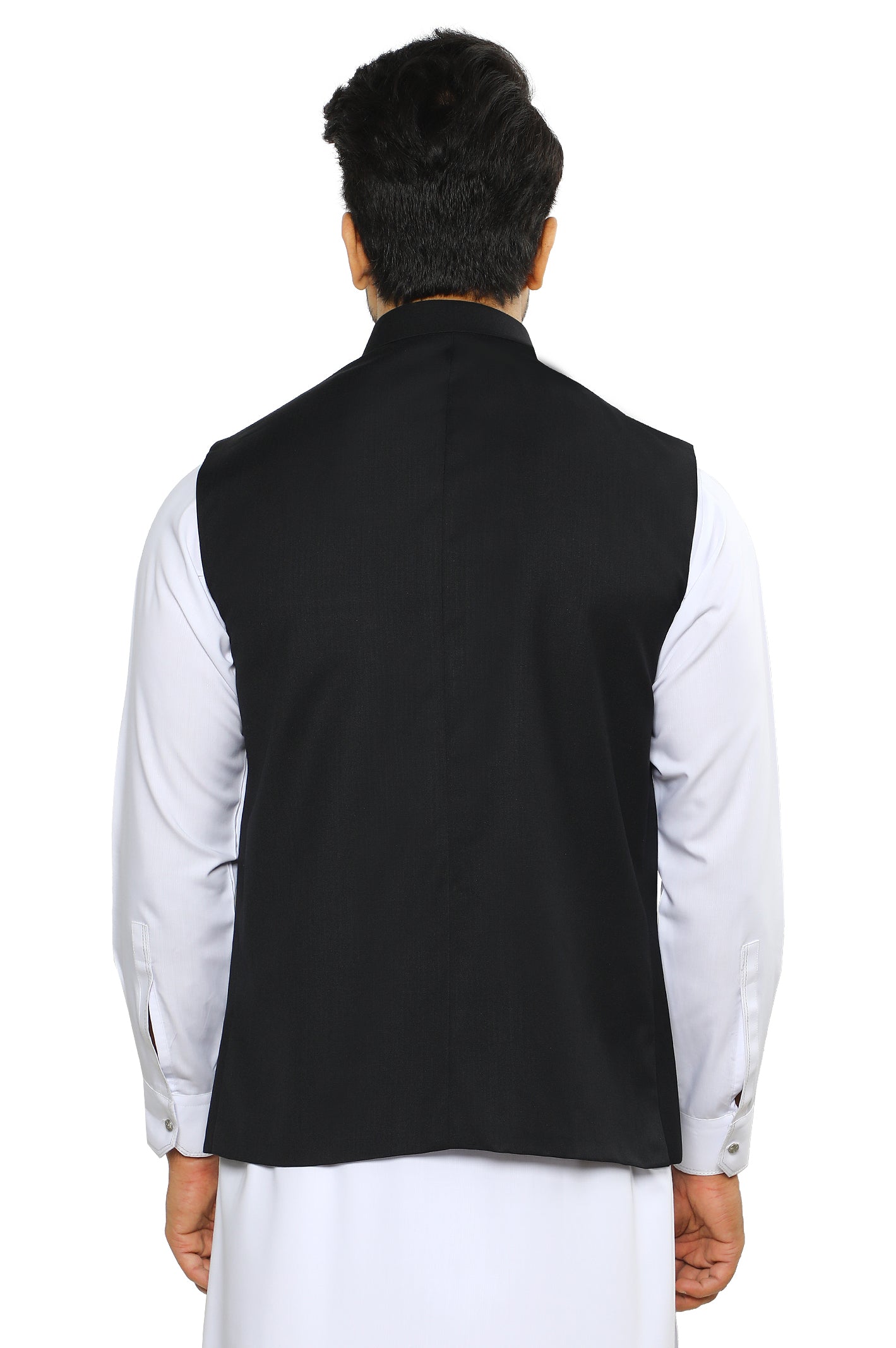 Waist coat For Men SKU: GA3505-BLACK - Diners