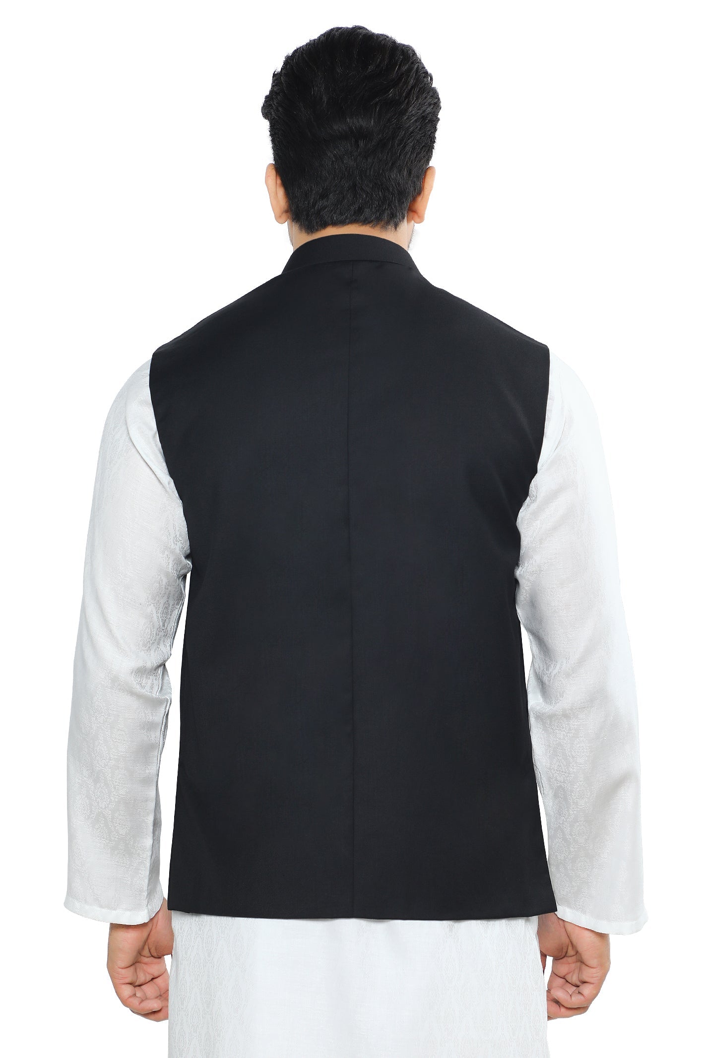 Waist coat For Men SKU: GA3506-BLACK - Diners
