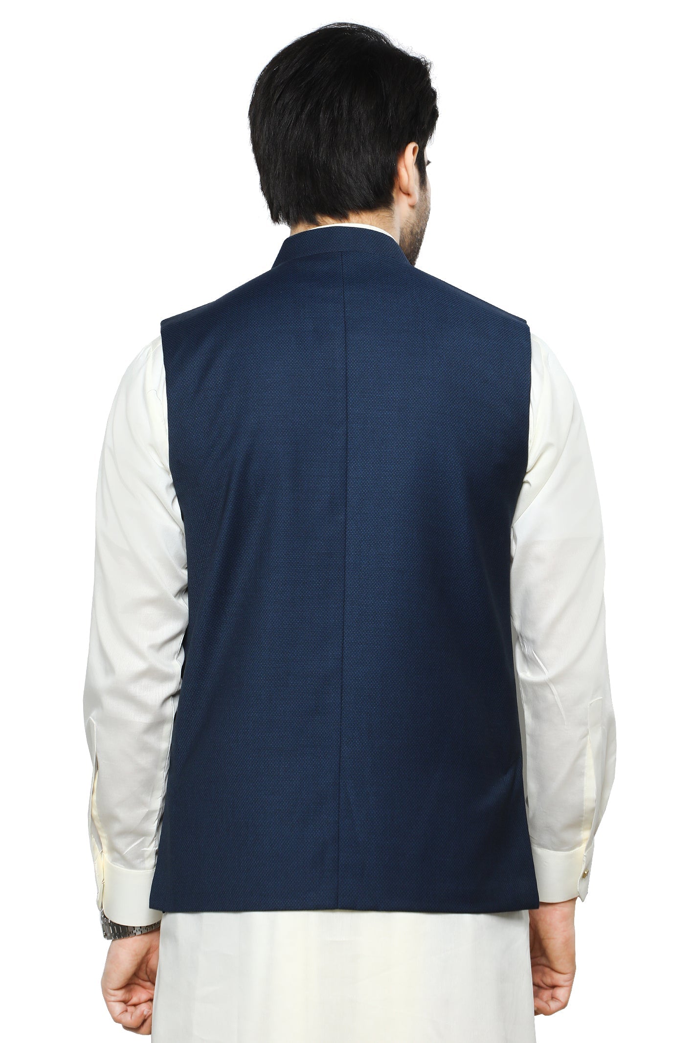 Waist coat For Men SKU: GA3509-D-BLUE - Diners